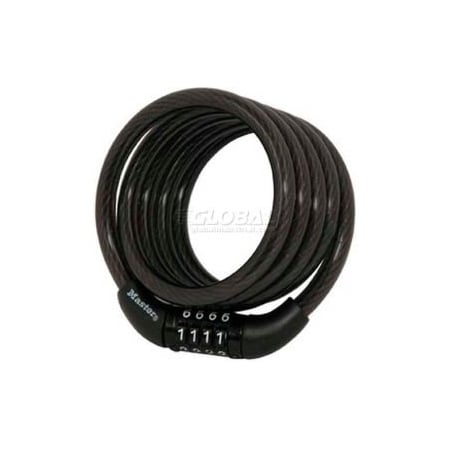 Master Lock Master Lock No 8143D Cable Lock, 4' Combination Cable Lock, PK6 8143D